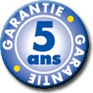 Logo garantie 5 ans