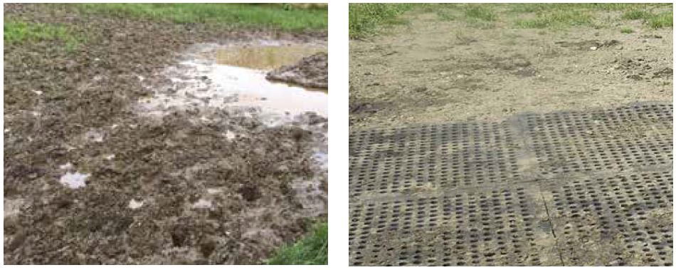 FLIX Tapis pour la stabilisation des sols boueux