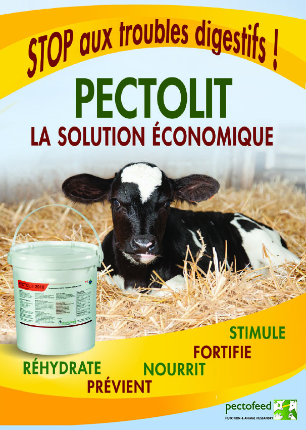 PECTOLIT 2010  anti-diarrhéiques sous forme de poudre repas qui apporte vitamines et oligoéléments